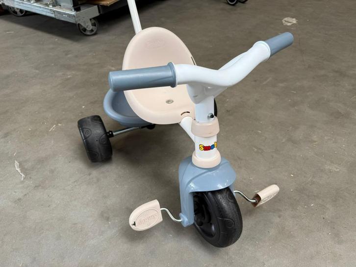 Smoby driewieler Be Fun pastelblauw vanaf 15 maanden, Kinderen en Baby's, Speelgoed | Buiten | Voertuigen en Loopfietsen, Zo goed als nieuw