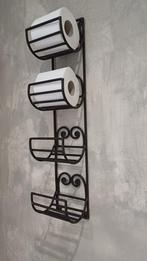 Reserve WC-Rollenhouder - Smeedijzeren - Landelijk, Huis en Inrichting, Ophalen of Verzenden, Nieuw, Overige kleuren, Overige typen