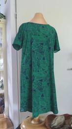 groene jurk - korte mouw - Atmosphere - 38/40, Kleding | Dames, Jurken, Groen, Athmosphere, Knielengte, Maat 38/40 (M)