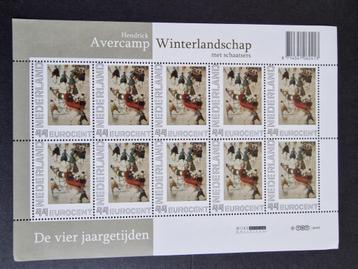 Vel persoonlijke zegels De Vier Jaargetijden Winterlandschap beschikbaar voor biedingen