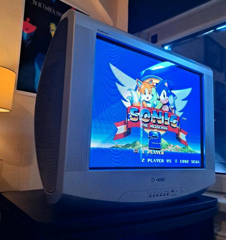 Sony Trinitron KV-21LS30E, Audio, Tv en Foto, Vintage Televisies, Zo goed als nieuw, 100 cm of meer, Sony, Ophalen