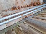 afvoerpijp zink 2 stuks, Doe-het-zelf en Verbouw, Buizen en Afvoer, Ophalen, 2 tot 4 meter, Nieuw, Zink
