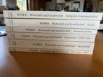 Max Weber reeks - studieuitgave JCB Mohr - nieuw, Boeken, Nieuw, Ophalen of Verzenden, Max Weber, Algemeen