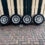 Winterbanden met velgen 225/55 R16 - Continental, Auto-onderdelen, Banden en Velgen, Gebruikt, 16 inch, Banden en Velgen, Personenwagen