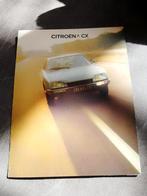 Citroen CX folder, 8/75, Boeken, Auto's | Folders en Tijdschriften, Ophalen of Verzenden, Zo goed als nieuw