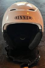 Sinner Skihelm mt 55/56 wit met uvex skibril, Sport en Fitness, Gebruikt, Ophalen of Verzenden