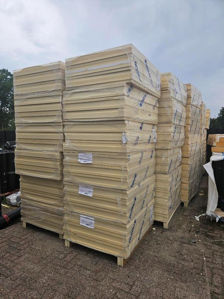 PIR Isolatie 140mm T&G B-keus, Doe-het-zelf en Verbouw, Isolatie en Afdichting, Nieuw, Vloerisolatie, Muurisolatie, Dakisolatie