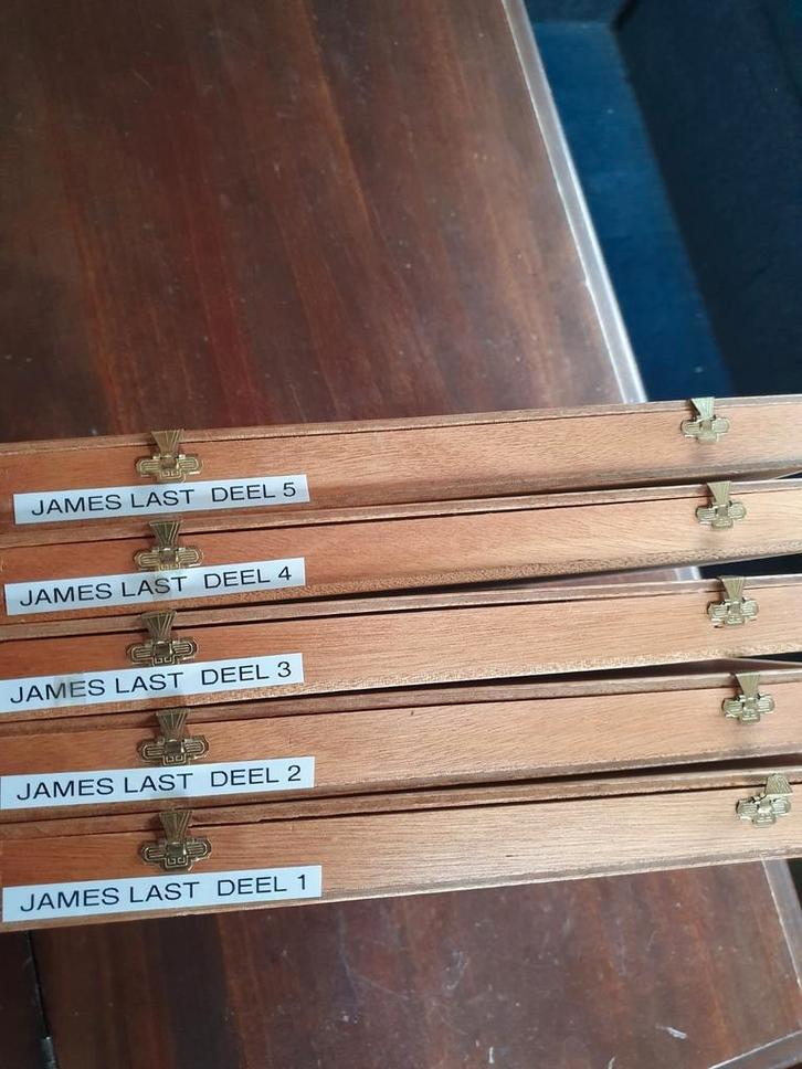 5 X 26 CM METALEN SPOELEN , JAMES LAST, Audio, Tv en Foto, Bandrecorders, Bandrecorder, Verzenden