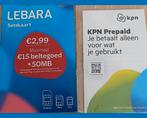 2 MOOI PREPAID NUMMERS  0619111122 EN 0649111122, Telecommunicatie, Prepaidkaarten en Simkaarten, Ophalen of Verzenden, Nieuw