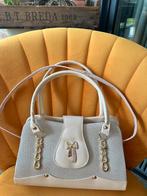 Beige Handtas met Strik & Glitter - Feestelijk!, Ophalen of Verzenden, Zo goed als nieuw, Beige, Handtas