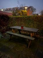 Picnic tafel (gratis), Ophalen, Gebruikt, Rechthoekig, Hout