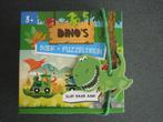 puzzel dino’s + boek NIEUW, Kinderen en Baby's, Speelgoed | Kinderpuzzels, Nieuw, 10 tot 50 stukjes, Ophalen of Verzenden