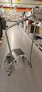 Trapleuning voor de caravantrap, Ophalen