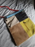 Kleurige tas kunstleer - laptoptas - VEGAN, Ophalen of Verzenden, Nieuw, Overige kleuren, Overige typen