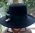 Zwarte kerkhoed, Kleding | Dames, Hoeden en Petten, Ophalen of Verzenden, Zo goed als nieuw, One size fits all