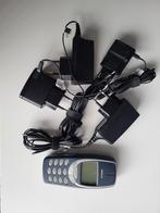 Nokia 3310 en laders, Telecommunicatie, Mobiele telefoons | Nokia, Geen camera, Blauw, Gebruikt, Klassiek of Candybar