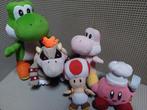 Super mario yoshi bowser kirby toad set san ei co, Kinderen en Baby's, Speelgoed | Knuffels en Pluche, Ophalen of Verzenden, Zo goed als nieuw