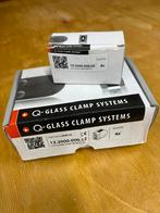 Q-glass clamp systems | Glasklemmen 4 stuks, Nieuw, Overige typen, Ophalen of Verzenden
