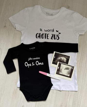 Baby Aankondiging Kledingpakket beschikbaar voor biedingen