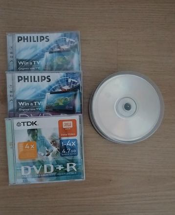 30 lege dvd's Philips, Platinum en TDK beschikbaar voor biedingen