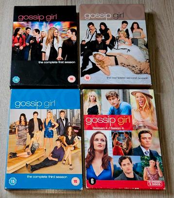 Gossip Girl - Seizoen 1 t/m 4 - 22 DVDs beschikbaar voor biedingen