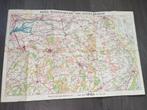 Nivea toeristenkaart Noord Brabant 1951, Ophalen of Verzenden, 1800 tot 2000, Nederland, Landkaart