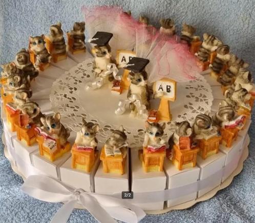 geboorte bedankjes, taart van 25 stukken, Kinderen en Baby's, Kraamcadeaus en Geboorteborden, Nieuw, Ophalen of Verzenden
