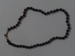 Antieke granaat ketting met Boheems granaat kralen 0,6 cm, Sieraden, Tassen en Uiterlijk, Verzenden, Overige materialen, Ketting