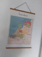 Schoolplaat Nederland., Antiek en Kunst, Antiek | Schoolplaten, Ophalen of Verzenden, Aardrijkskunde