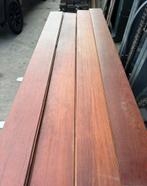 Hardhouten Jatoba vloer 50 m2 massief 18 cm breed 2 cm dik, Doe-het-zelf en Verbouw, Vloerdelen en Plavuizen, Ophalen, Onbekend