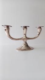 Zilveren art deco kandelaar van WMF, Antiek en Kunst, Ophalen of Verzenden