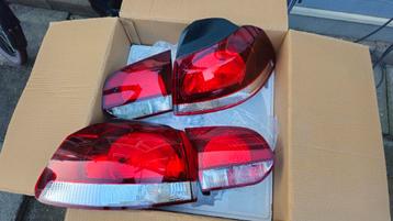 Originele Volkswagen golf 6 achterlichten set smoked beschikbaar voor biedingen