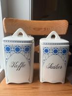 Unieke voorraadpotten porselein, Ophalen of Verzenden