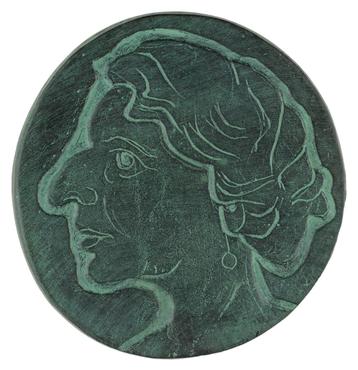 Inka Klinckhard - Plaquette, 2009 : Rosa Spier Huis º beschikbaar voor biedingen