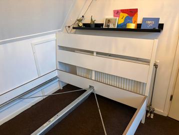 Ikea bed 140-200 wit - afbeelding 2