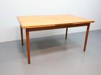 Eettafel | Uitschuifbaar | Deens | Teak, Gebruikt, ., Teakhout, 50 tot 100 cm