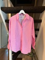 Roze/ wit gestreepte blouse Zara maat M, Kleding | Dames, Blouses en Tunieken, Maat 38/40 (M), Zara, Ophalen of Verzenden, Zo goed als nieuw