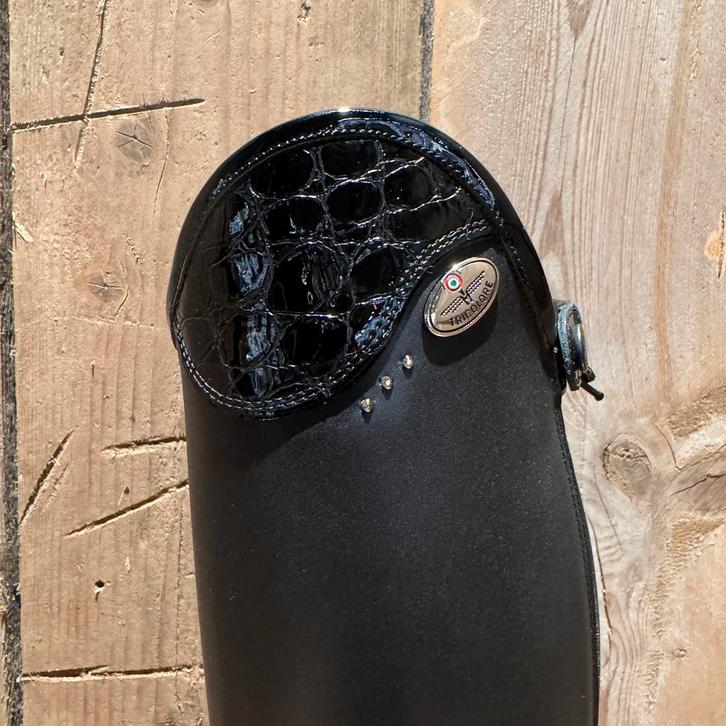 De Niro Salentino rijlaarzen 38 MA M met zwart croco, Dieren en Toebehoren, Paardrijkleding, Nieuw, Schoeisel, Dressuur, Ophalen of Verzenden
