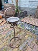 Brocante asbak op voet, Ophalen of Verzenden
