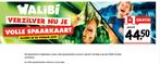 Walibi Volle Vomar-spaarkaart, Tickets en Kaartjes, Eén persoon, Kortingsbon, Pretpark