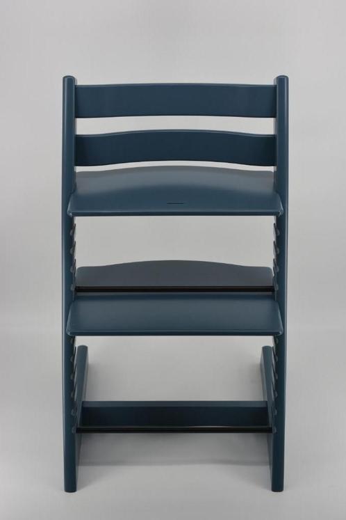 Stokke Tripp Trapp Fjord Blue – Refurbished nieuw model, Kinderen en Baby's, Kinderstoelen, Zo goed als nieuw, Meegroeistoel, Aanschuifbaar