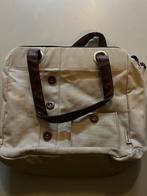 Fastrider fietstas tas fiets creme cognac leer, Ophalen, Zo goed als nieuw