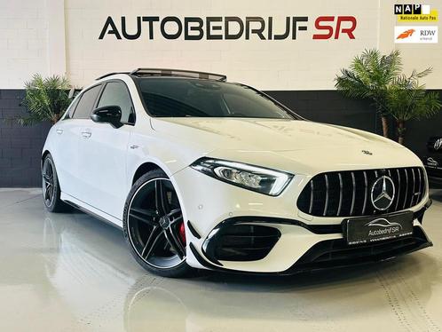 Mercedes-Benz A-klasse A45 S AMG 4MATIC+ 2 Jaar Fabrieksgara, Auto's, Mercedes-Benz, Bedrijf, Te koop, A-Klasse, 4x4, ABS, Achteruitrijcamera