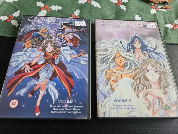 Oh My Goddess! DVD Volume 1 & 2, Cd's en Dvd's, VHS | Film, Zo goed als nieuw, Science Fiction en Fantasy, Vanaf 12 jaar, Ophalen of Verzenden