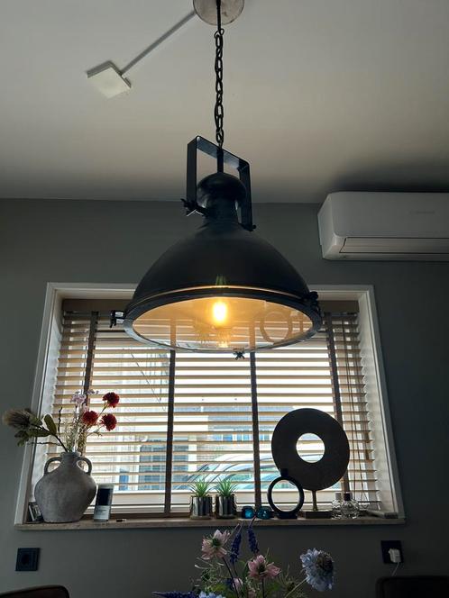Industriële hanglamp 2st, Huis en Inrichting, Lampen | Hanglampen, Zo goed als nieuw, Ophalen