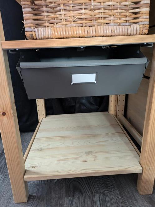 Ikea Ivar lade - Zwart, Huis en Inrichting, Kasten | Overige, Gebruikt, Ophalen of Verzenden