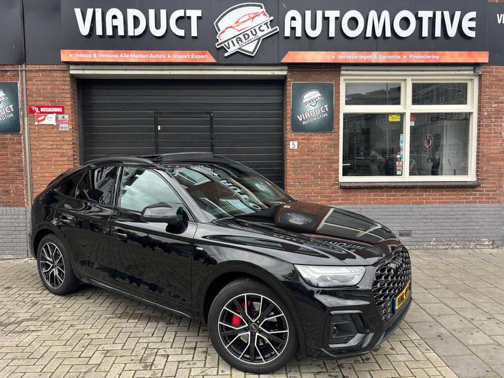 Audi Q5 Sportback 55 TFSI e S edition Pano Luchtvering, Auto's, Audi, Bedrijf, Te koop, Q5, 4x4, ABS, Achteruitrijcamera, Adaptive Cruise Control