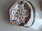 Makkum schaaltje met zilveren ( oud !)beugel, diameter 16 cm, Antiek en Kunst, Antiek | Keramiek en Aardewerk, Ophalen of Verzenden