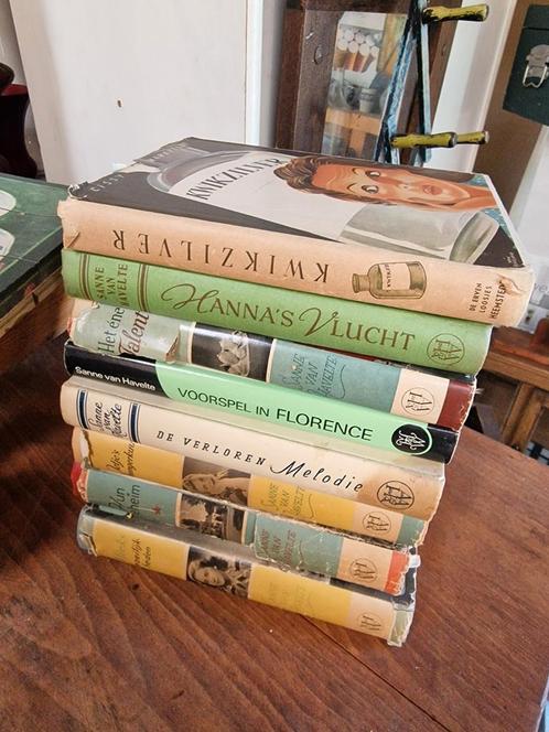oude boeken Sanne van havelte streekromans 60er jaren, Boeken, Streekboeken en Streekromans, Zo goed als nieuw, Ophalen