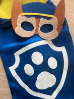 Paw Patrol masker + cape Chase, Ophalen of Verzenden, Gebruikt